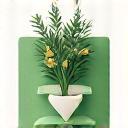 Icon representing a floral foam-free approach.